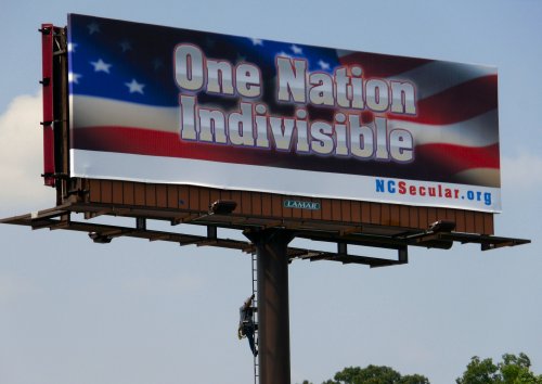 'One Nation Indivisible' Billboard